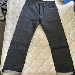 Rigid Black Levi’s 501 Jeans