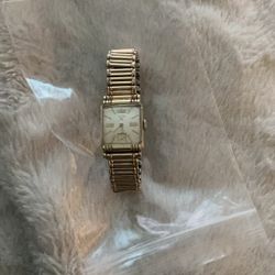 VINTAGE ELGIN MEN'S MANUAL WIND DRESS WATCH CLASSIC MID-CENTURY STYLING WITH ORIGINAL HANDS AND NUMERALS RUNNING CONDITION