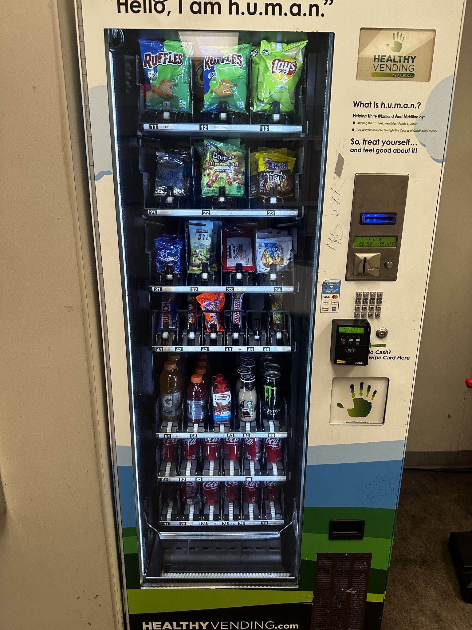 Vending Machines + Location