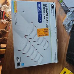 Commercial Electri 12 Pack Canless Recessed Kit 