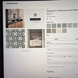 Brand New high end premium  spanish bedrosians tile 