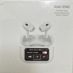ANC/ENC Double Dark, Noise Reduction, Touch Control Fast Charging Ear Buds New 