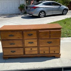 Wood Dresser 