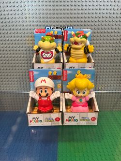 Fisher-Price Little People My Mario Figures Set of 4
