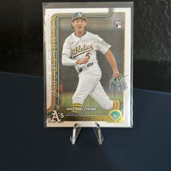 2025 Topps Jacob Wilson RC US180 Debut 
