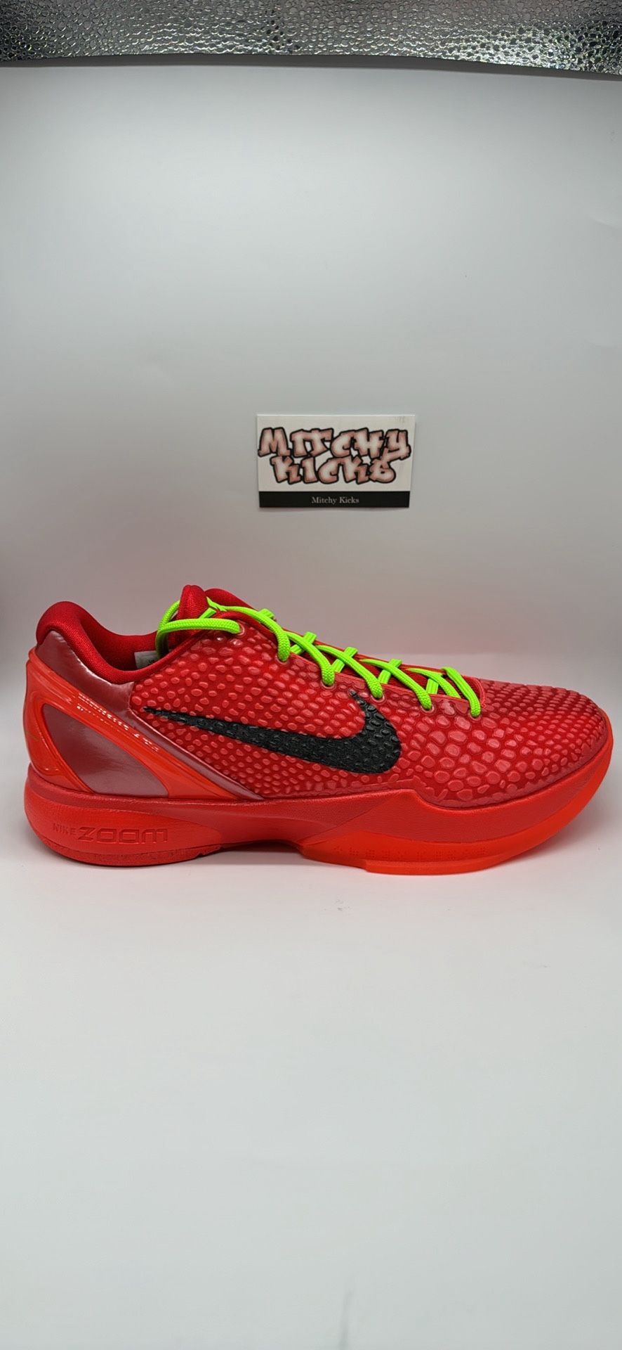 Nike Kobe 6 Protro Reverse Grinch Sz. 10.5/11.5/13