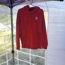 Red Hoody  By Van's Size M  I ASK $15.00