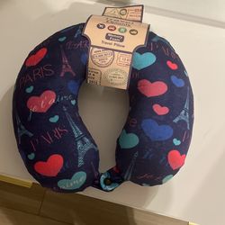Brand New Paris Travel Pillow