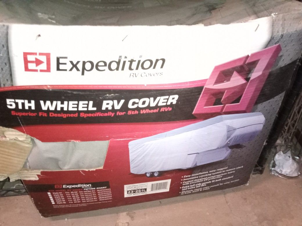 Expedition 5th Wheel RV Cover 23-26' Brand New In Box