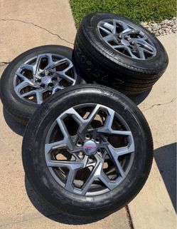 3 20” Factory GMC Sierra wheels 6Lug