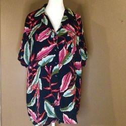 Volcom dress floral Medium