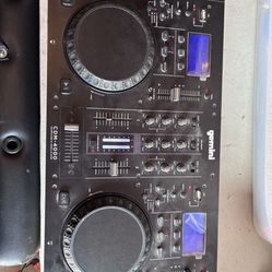 Gemini Sound CDM-4000BT: All-in-One DJ Standalone DJ CD Player & Mixer Combo