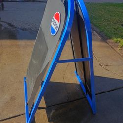 Pepsi sign