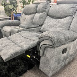 RECLINING SOFA & LOVE SEAT ON SALE $1399