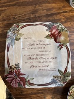 Christmas Decorative Plates