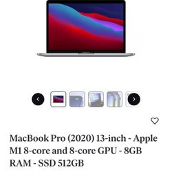 MacBook Pro M1 512gb 13.3 Inch