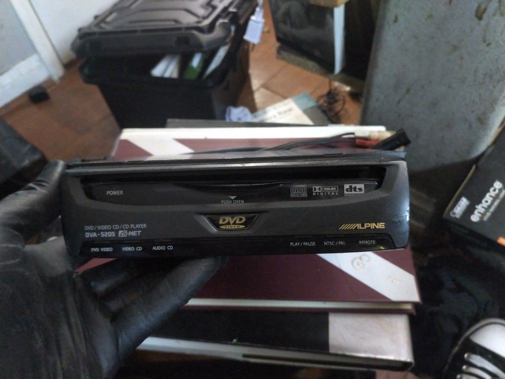 Alpine DVA - 5205 Dvd/video Cd/ CD Player Car