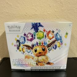 Pokemon Prismatic Evolutions ETB Elite Trainer Box
