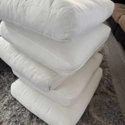 Off-White Sofa Cushions  (for the back)