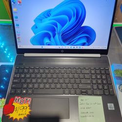 HP Laptop 15.6" 2020 Intel Core i5-10th Gen 8gb Ram 256gb SSD Windows 11 Microsoft Office Package.