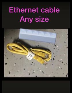 Ethernet cable Any size