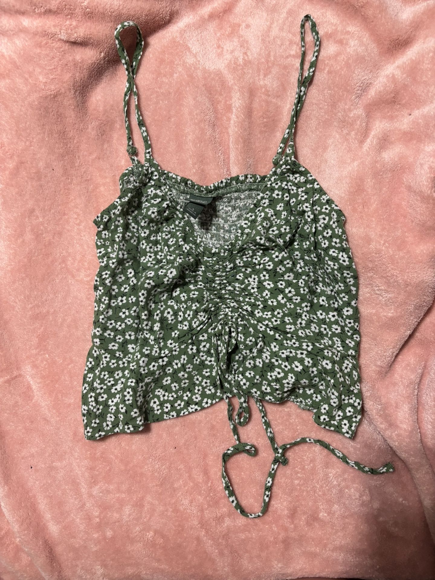 Floral Cropped Tank