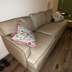Free Sofa And Love Seat.