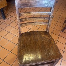 Wood Chairs-17 One 