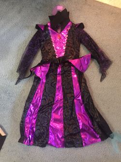Childs size 5/6 Maleficent/ witch costume