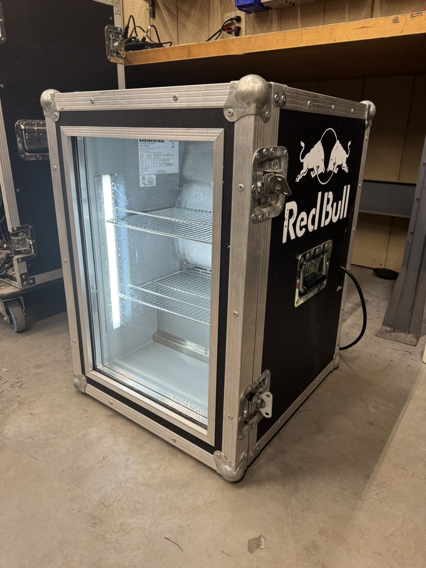 Rare - Red Bull Fight Case Mini Fridge