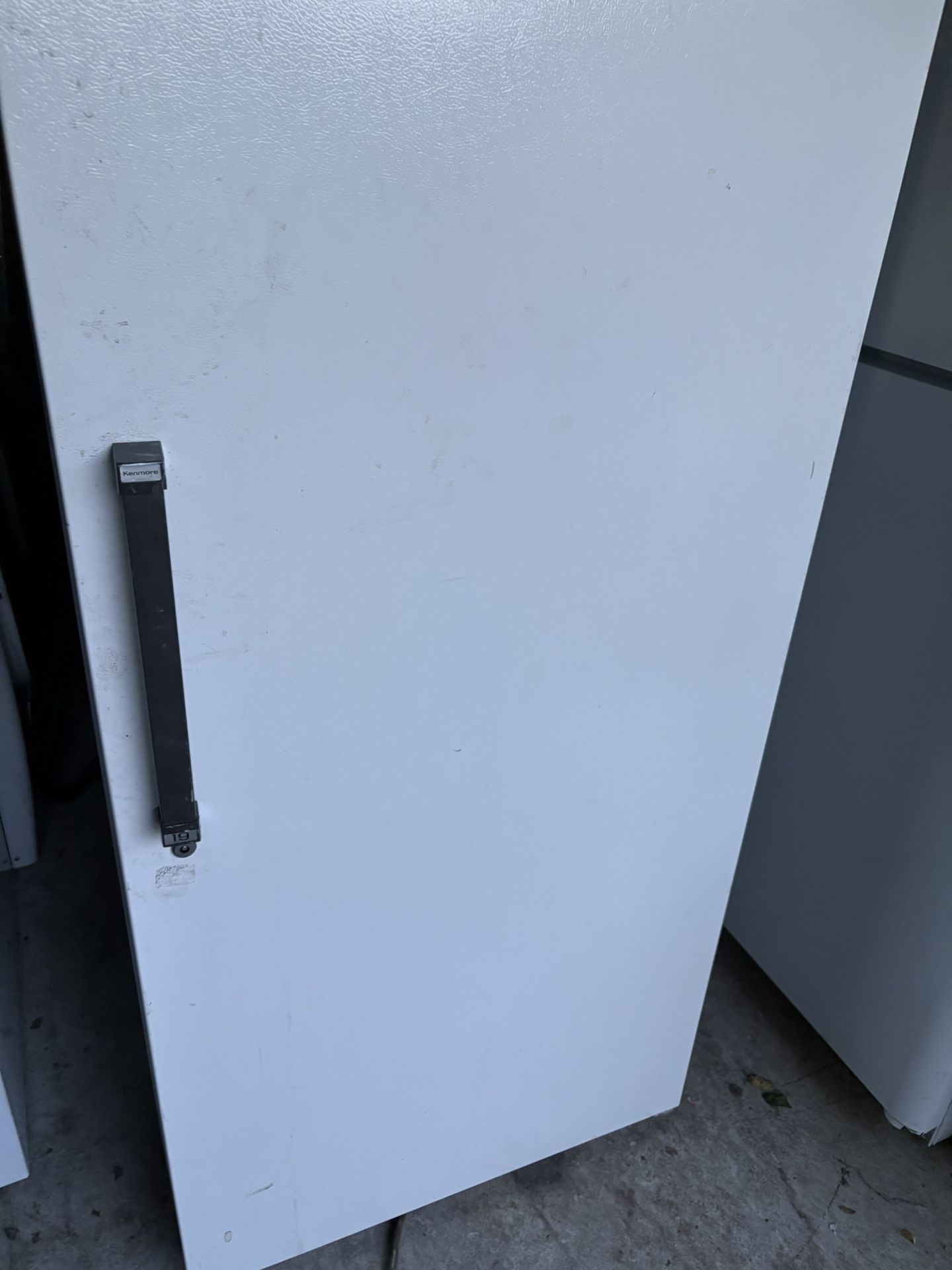 Freezer Plugged In And Ready To Go Anytime