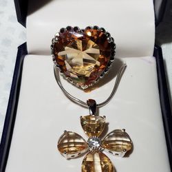 Cadena Y Anillo #6 De Plata