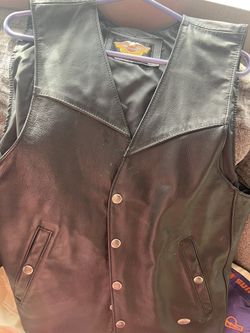 Harley Davidson Leather Vest