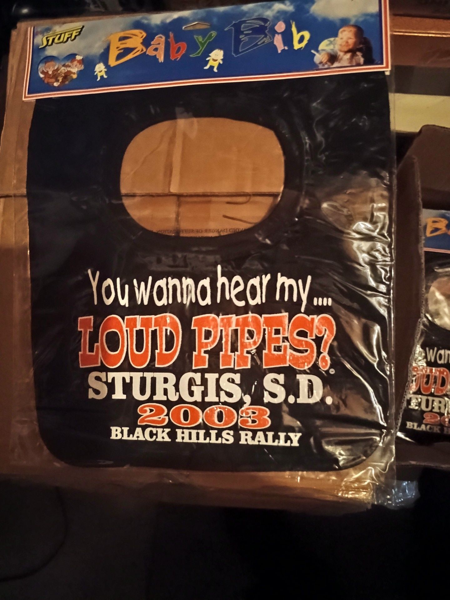 116 Black Baby Bib's, You Wanna Hear My... Loud Pipes?, Black Hills Rally, 2003 Sturgis S.D.