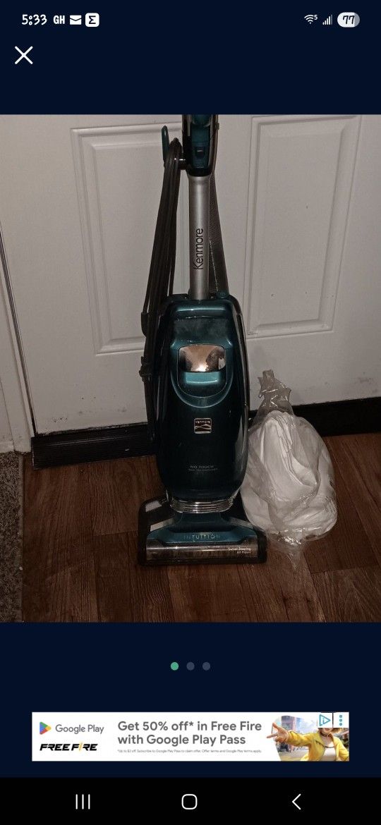 Kenmore Vacuum Cleaner With Extra Bags