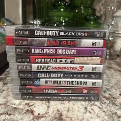 Sony PS3 Games Bundle