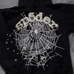 Black , White , Green , Dark Blue , And Lavender Spider Hoodies