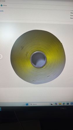 AIRTECH YELLOW SEALANT TAPE 1/8” X 1/2 X 25’ ROLL