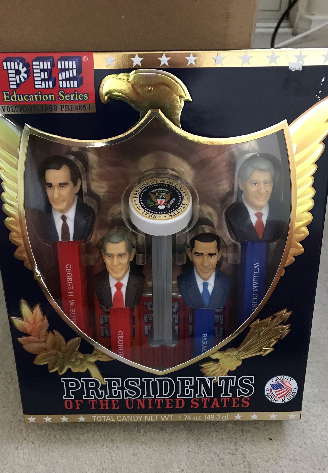 Presidents of the United States volume 9 Pez Set