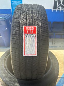 1 Bfgoodrich Used Tire 215/45/17