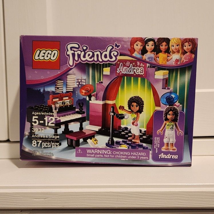 New LEGO Friends Andrea's Stage 3932 Set NIB