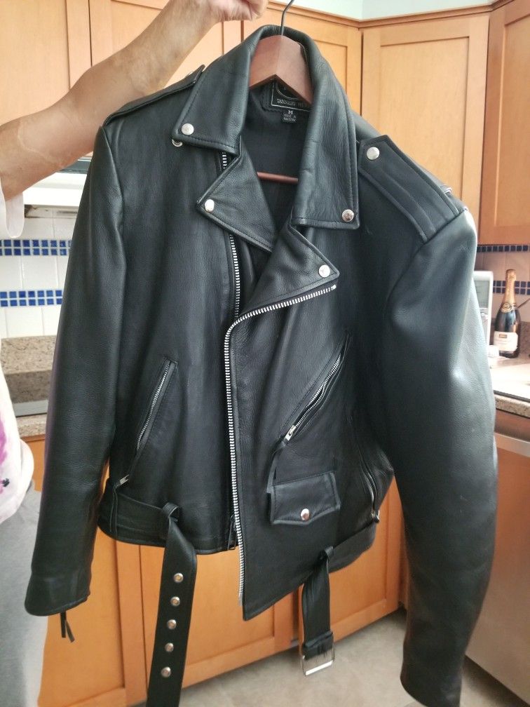 Womans Medium Leather Jacket