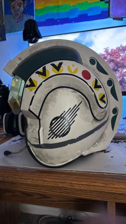 Star Wars The Black Series Wedge Antilles Battle Simulation Helmet.