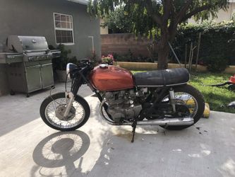 1974 Honda cb450 cafe racer