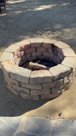 Outdoor Stone Fire Pit Ring