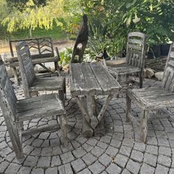 Driftwood Patio Furniture Set