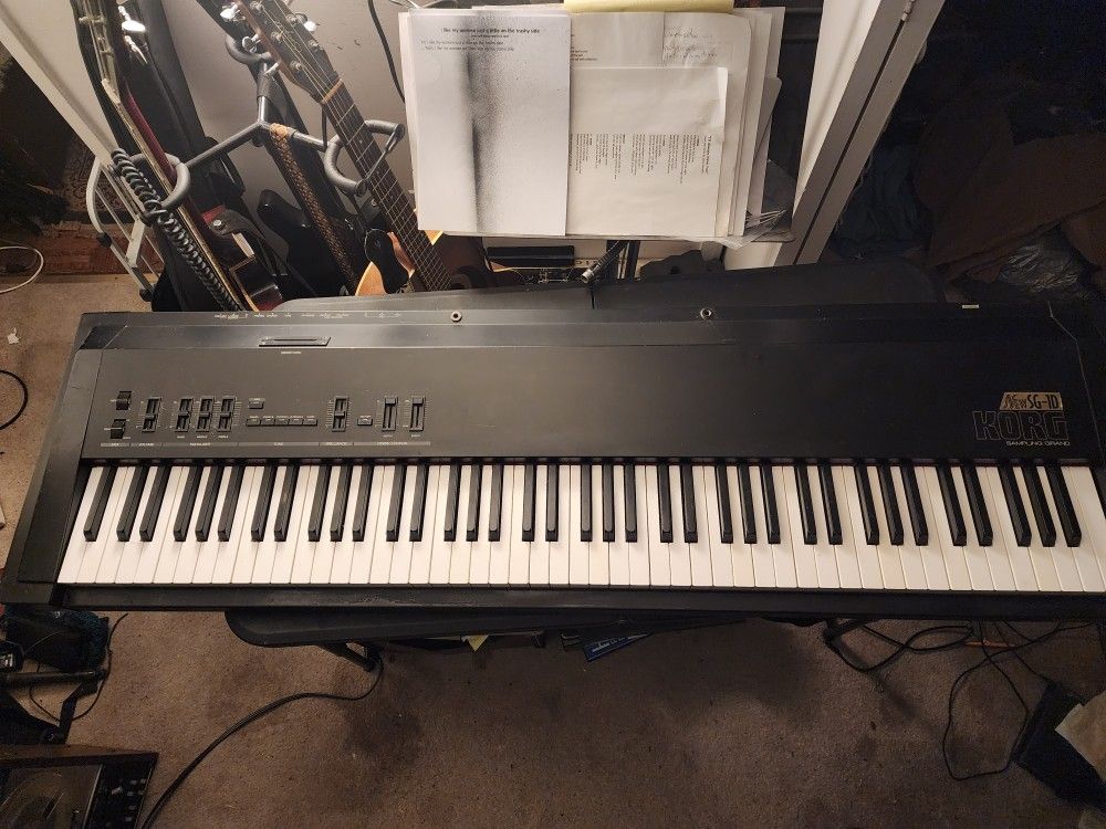 Korg SG-1D ... SAMPLING GRAND