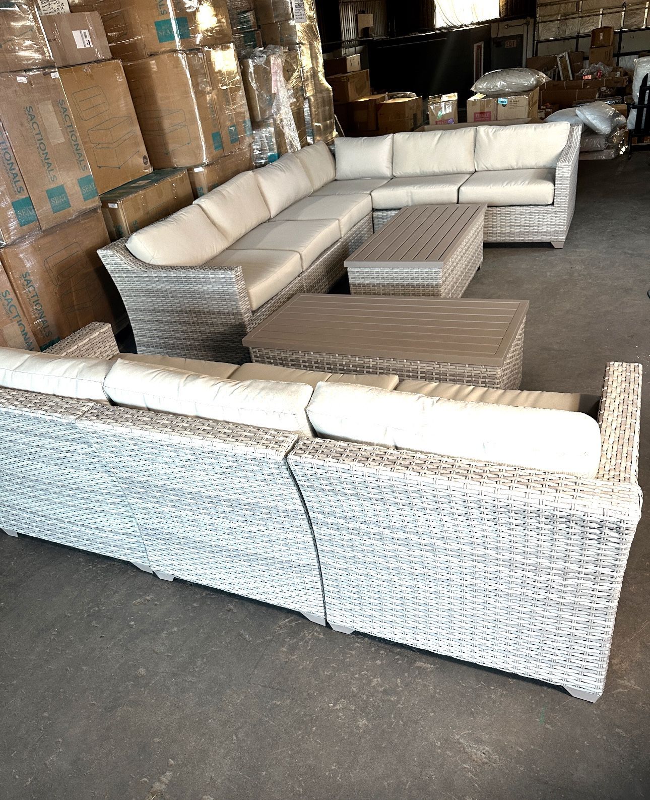 PRICE VARIES Luxury Outdoor Furniture Sectionals Sofas Wicker Aluminum Classics Teva Sunset West