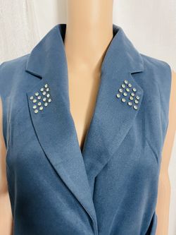 Elegant 2-Piece Women's Suit Set - Stunning Teal Blue