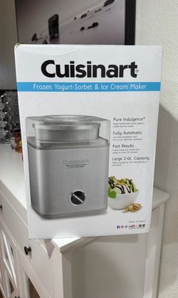 Brand new ice cream maker